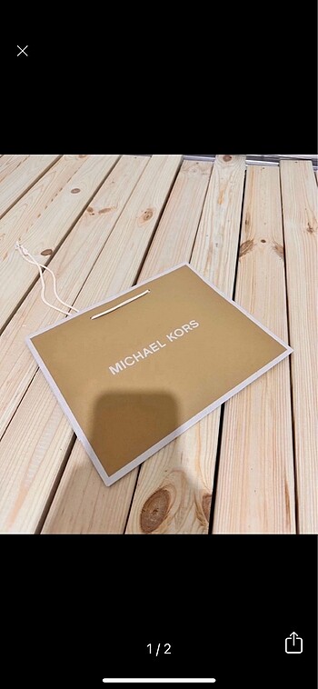 Michael Kors karton poşet