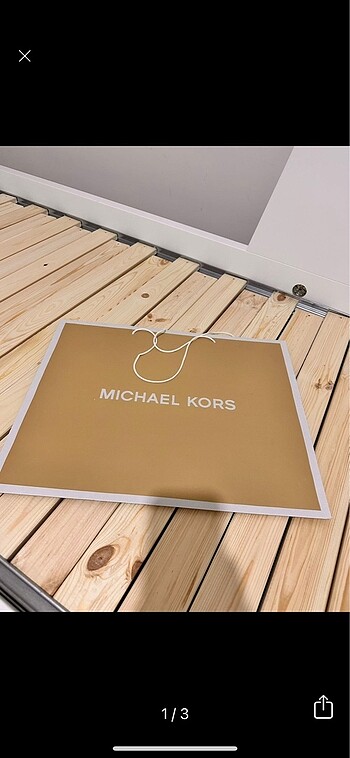 Michael Kors karton poşet
