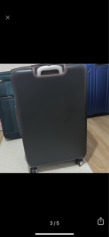 Beden Samsonite maxi boy çekçekli bavul