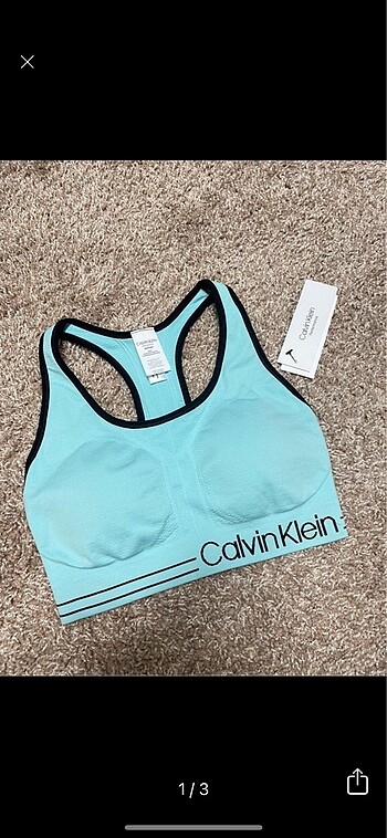 Calvin Klein spor sütyeni
