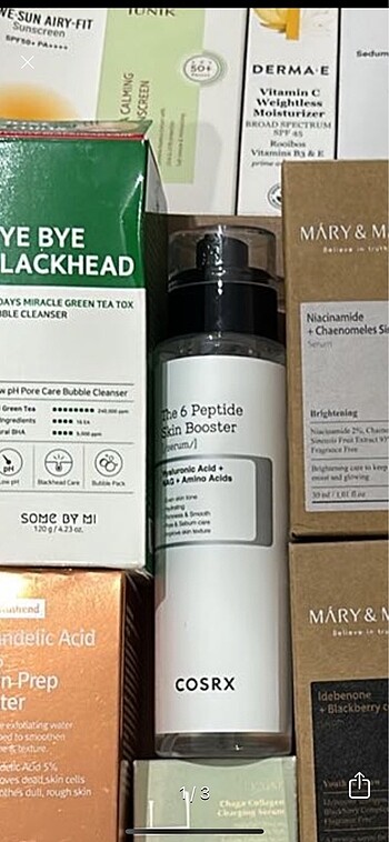 Diğer Cosrx 6 Peptide Skin Booster Serum