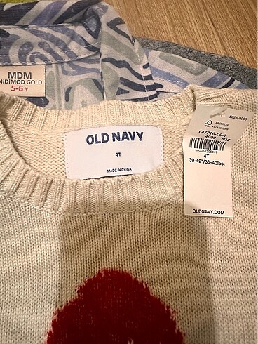 4 Yaş Beden Old navy kazak