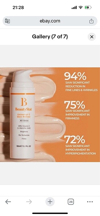 Beden Renk Beauty stat C vitamini serumu