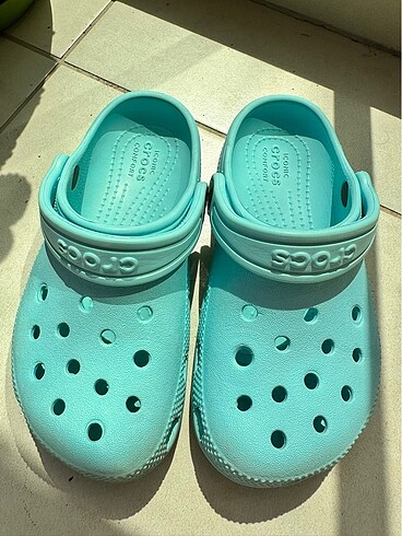 29 Beden turkuaz Renk Crocs terlik c12