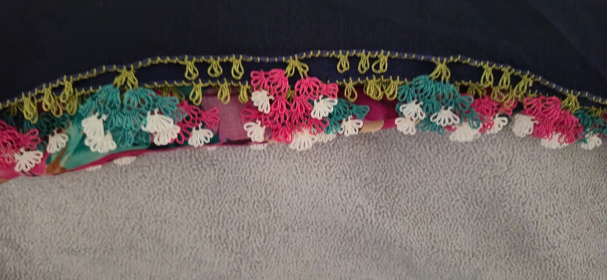 İgne oyalıyor başörtü - Görsel 5