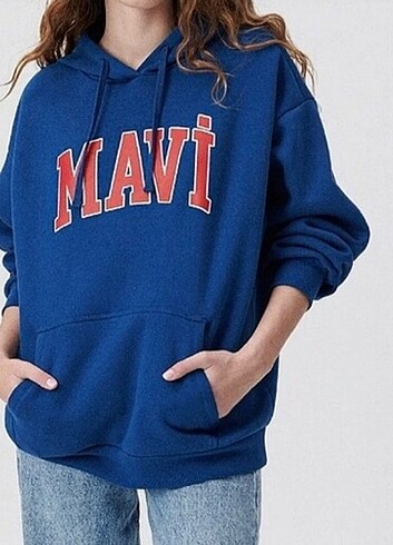 Mavi sweeat 