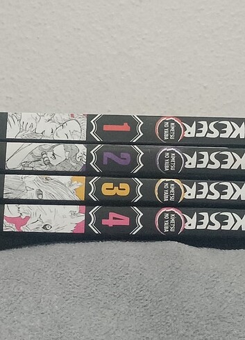  Demon slayer manga 1-2-3-4