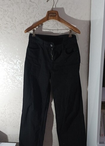 30 Beden siyah wide leg kadın jean it's basic 30 beden/ zaranın 40i gibi