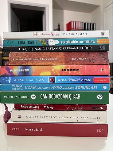  11 adet kitap / Roman-kişisel gelişim