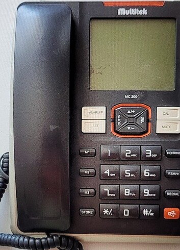 multitek sabit telefon