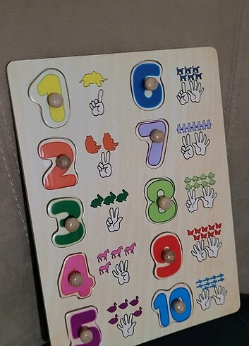 Sayılar bul tak puzzle