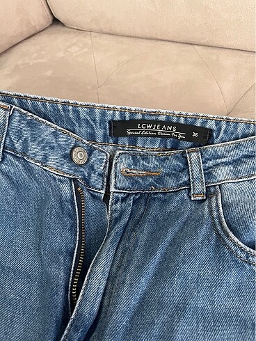 36 Beden mavi Renk Lcw KOT PANTALON