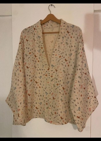 universal Beden ten rengi Renk Handmade müslin kimono