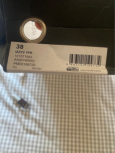 38 Beden Nine west orjinal çekme fermuarsız çizme
