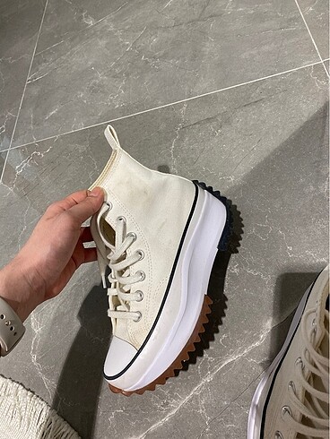 36 Beden ten rengi Renk CONVERSE RUN STAR HİKE HIGH