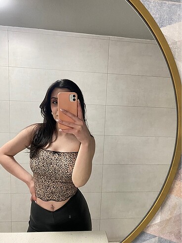 bershka leopar ust