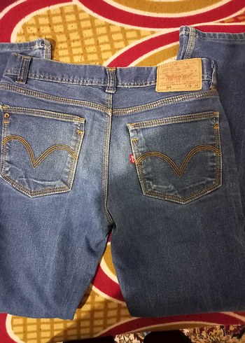 Renkli Bağcıklı Erkek Kot Pantolon - Görsel 3