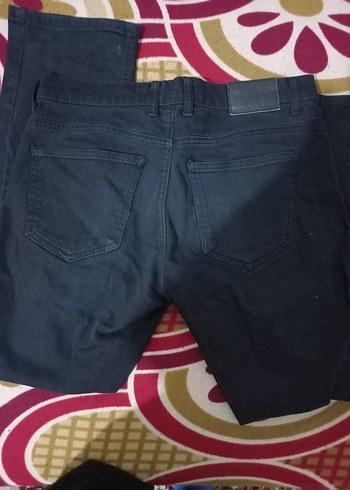 Siyah Regular Fit Erkek Denim Pantolon - Görsel 4