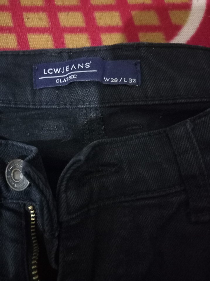 Siyah Regular Fit Erkek Denim Pantolon - Görsel 3