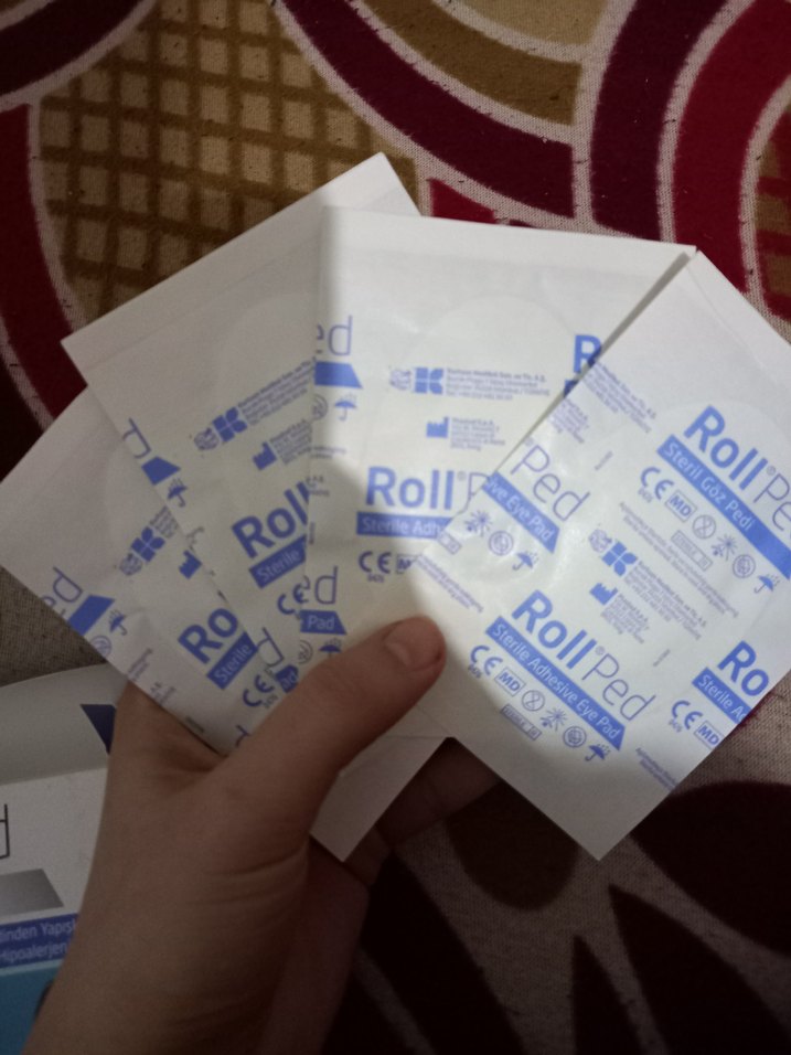 Roll'Ped Hipoalerjenik Steril Göz Pedi - Görsel 3
