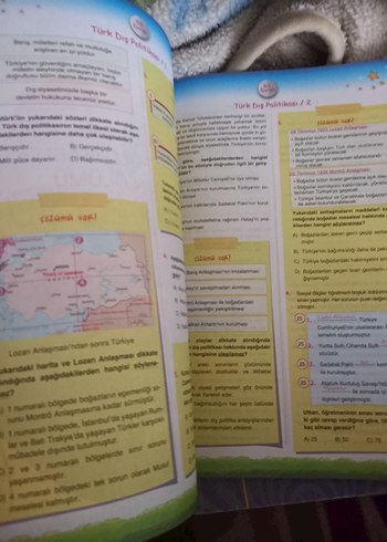 T.C. İnkılap Tarihi 8. Sınıf Ders Notu ve soru kitabi - Görsel 6