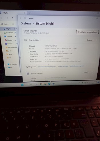 ASUS Laptop - Görsel 7