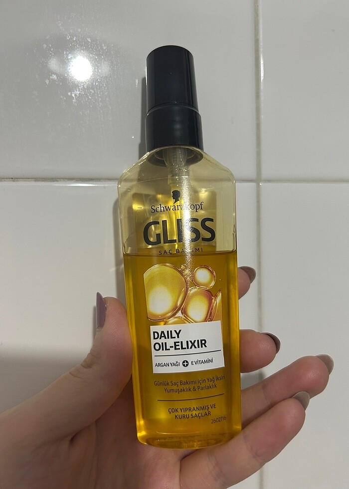 Gliss oil elixir günlük bakım yağı - Görsel 2