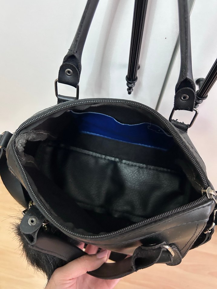 Şık / günlük siyah çanta - Görsel 3