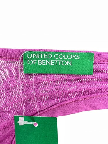 l Beden pembe Renk Benetton Bluz %70 İndirimli.