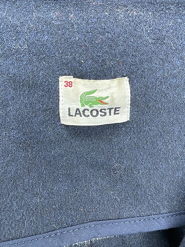 38 Beden lacivert Renk Lacoste Kaban %70 İndirimli.