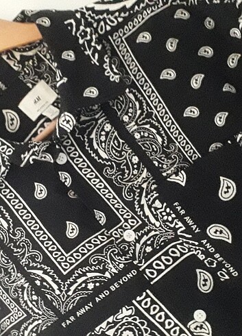 H&M RELAXED FIT GÖMLEK 