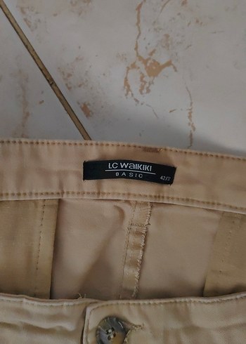 Bej Regular Fit Erkek Pantolon - Görsel 5