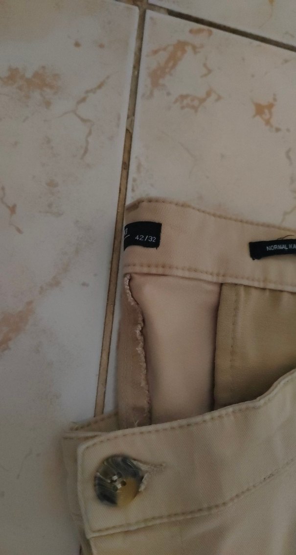 Bej Regular Fit Erkek Pantolon - Görsel 2