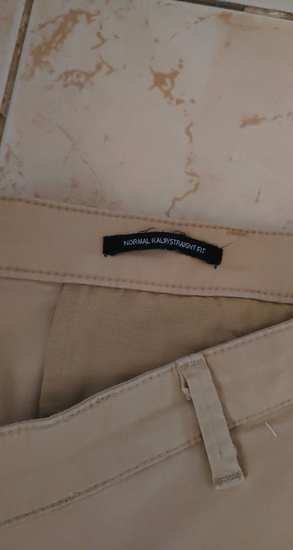 Bej Regular Fit Erkek Pantolon - Görsel 3