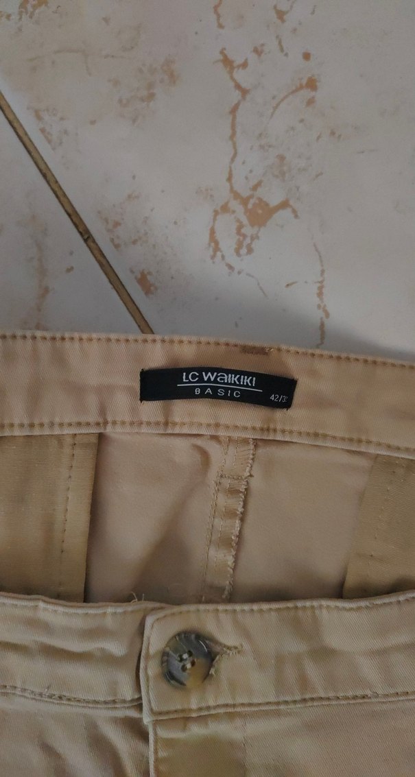 Bej Regular Fit Erkek Pantolon - Görsel 5