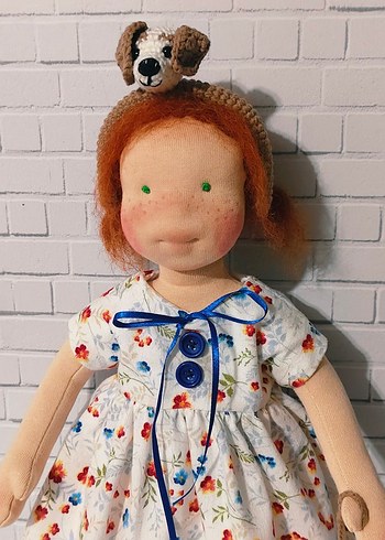 Pastel Renkli Elbise ve Hayvanlı Bebek - Görsel 2