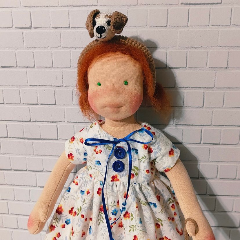 Pastel Renkli Elbise ve Hayvanlı Bebek - Görsel 2