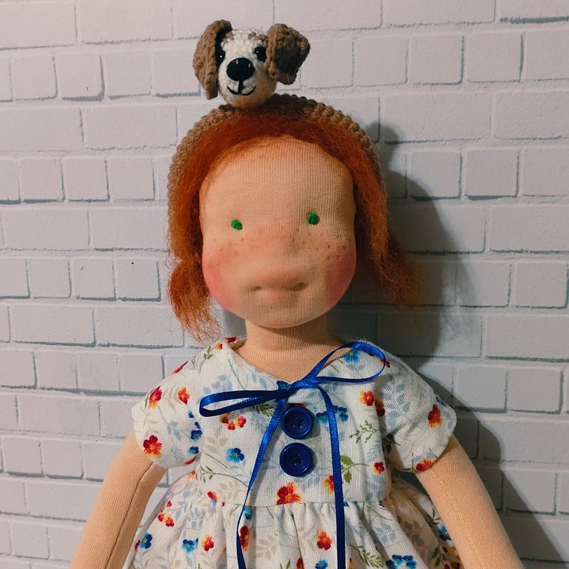 Pastel Renkli Elbise ve Hayvanlı Bebek - Görsel 3