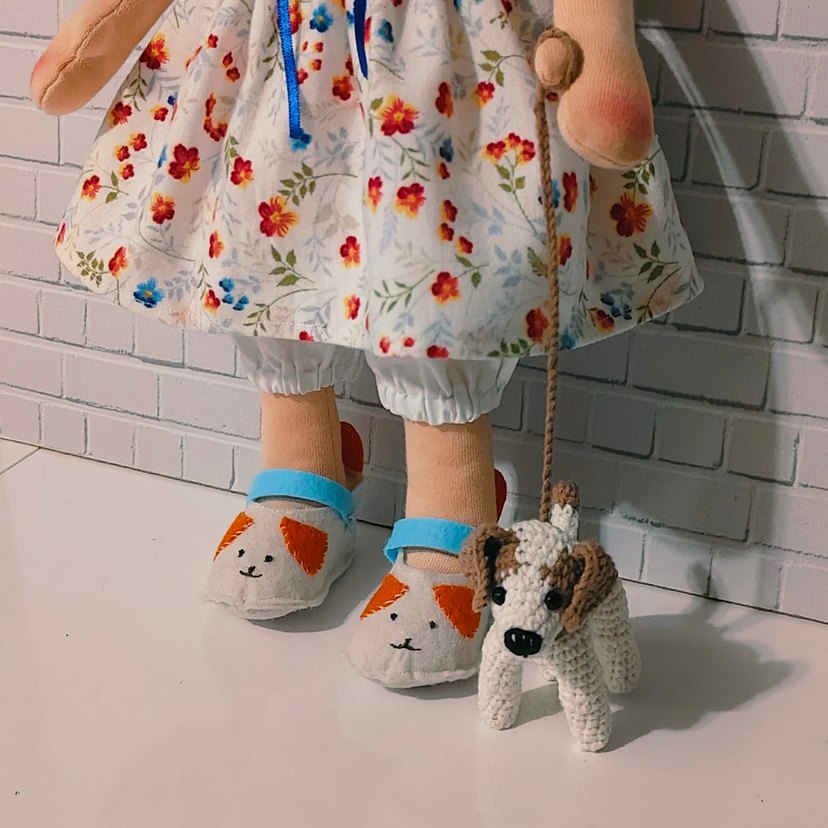 Pastel Renkli Elbise ve Hayvanlı Bebek - Görsel 5