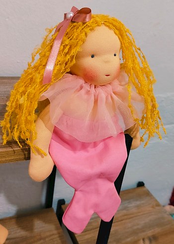 Pembe Pastel Deniz Kızı Bebek - Görsel 8