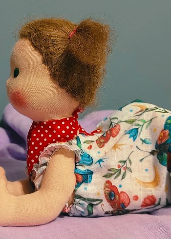 Renkli Kız Bebek Oyuncak - Görsel 9