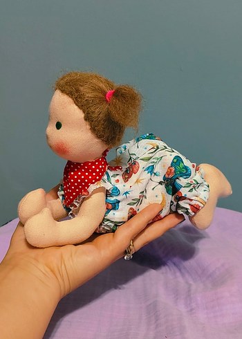 Renkli Kız Bebek Oyuncak - Görsel 8