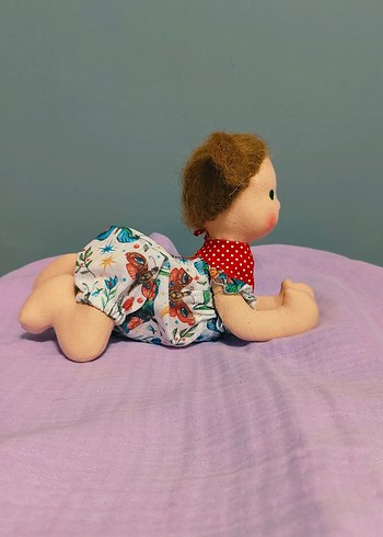 Renkli Kız Bebek Oyuncak - Görsel 3