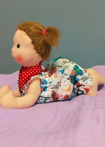 Renkli Kız Bebek Oyuncak - Görsel 4