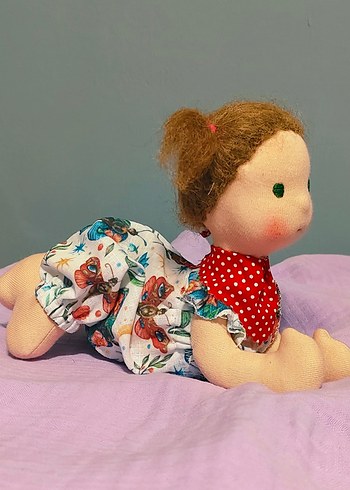 Renkli Kız Bebek Oyuncak - Görsel 11