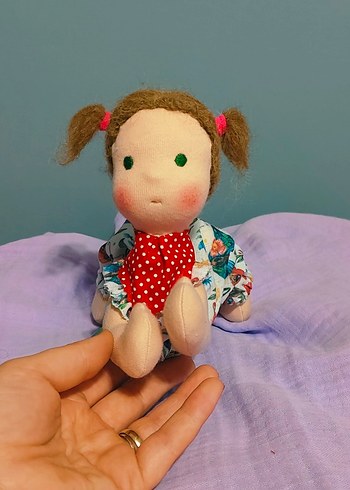 Renkli Kız Bebek Oyuncak - Görsel 6