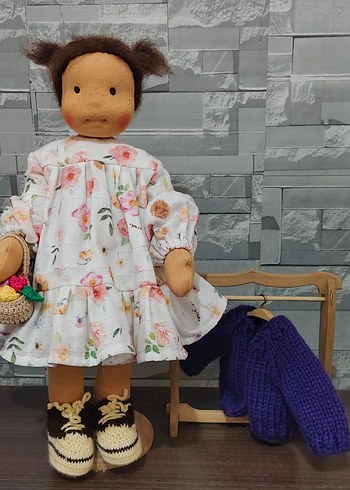 Waldorf bebek oyuncak bebek - Görsel 9