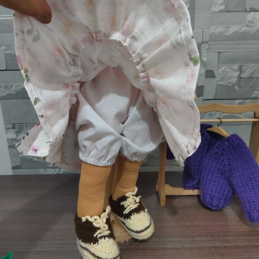 Waldorf bebek oyuncak bebek - Görsel 2