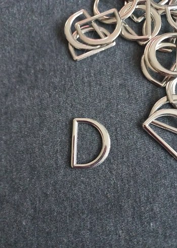 Gri Metal Tırnak Süslemeleri - Görsel 2