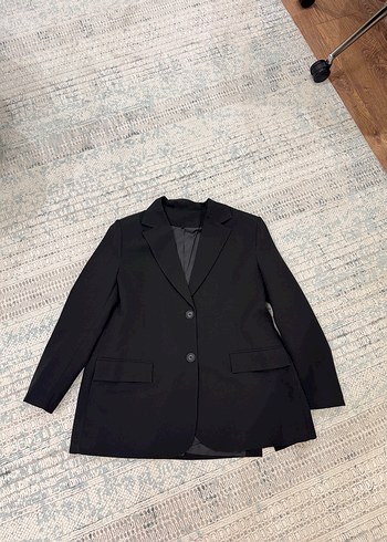 Diğer Siyah Oversize Blazer Ceket